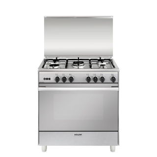 Glem Gas U855vi Cucina Elettrico/gas Acciaio Inox