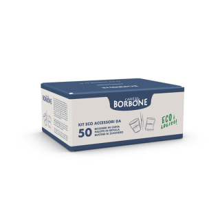 Caffè Borbone Masterkitacc10x50pz Set di Stoviglie Monouso 50 Persona(e) 150 Pz