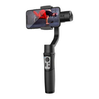 Twodots Jimmy 5 Stabilizzatore per Fotocamera per Smartphone Nero