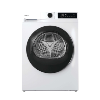 Candy Prodry 300, Asciugatrice 9 Kg, Classe D, Bianco, 5 Cicli Rapidi, Gd 9n2b-s