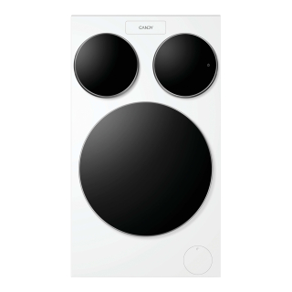 Candy Lavatrice Multiwash a Carica Frontale, 3 Oblò, Libera Installazione, 10 Kg + 1kg + 1kg, 1400 Rpm, Classe A, Bianco, L X P X a (mm) 600x595x1070