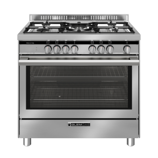 Glem Gas St965mi Cucina Elettrico Cromo, Acciaio Inox