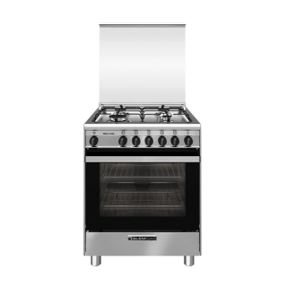 Glem Gas Sa664vi Cucina Forno Gas Vent a Acciaio Inox