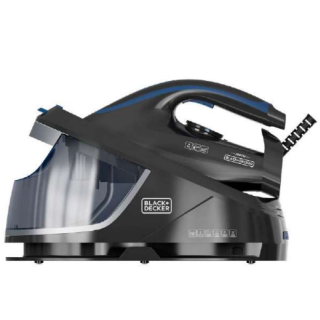 Black & Decker Bxss2800e Piastra in Ceramica 2800 W Blu, Nero