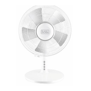Black & Decker Bxefd40e Ventilatore Bianco
