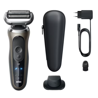 Braun Series 7 72-c1200s Trimmer Nero, Bronzo, Acciaio Inox