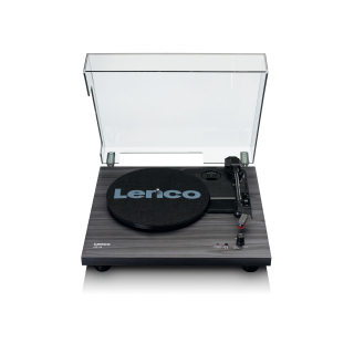 Lenco Ls-10 Giradischi con Trasmissione a Cinghia Nero Semiautomatico
