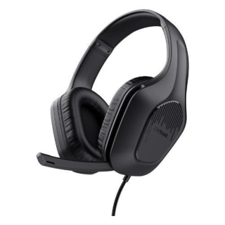 Trust Gxt 415 Zirox Auricolare Cablato a Padiglione Gaming Nero