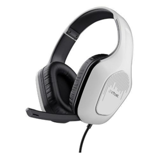 Trust Gxt 415w Zirox Auricolare Cablato a Padiglione Gaming Bianco