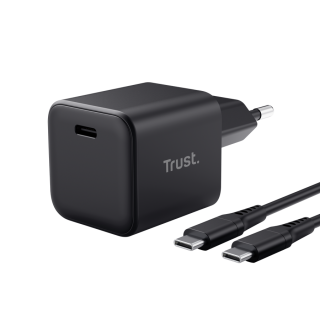Trust 26046 Caricabatterie per Dispositivi Mobili Universale Nero Ac Ricarica Rapida Interno