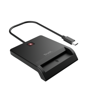 Trust 26253 Lettore di Card Readers Interno Usb Tipo-c Nero