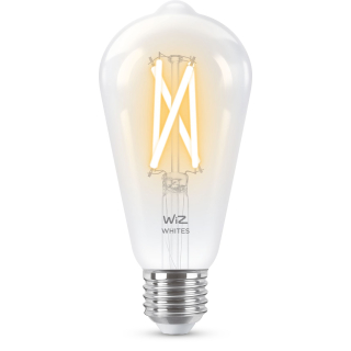 Wiz Lampadina Smart Filament Dimmerabile Luce Bianca da Calda a Fredda Attacco E27 60w Edison