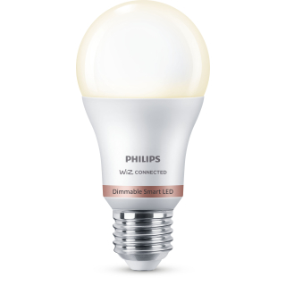 Philips Led Lampadina Smart Dimmerabile Luce Bianca Calda Attacco E27 60w Goccia
