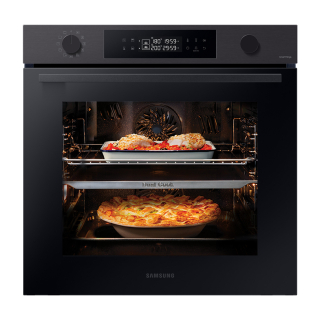 Samsung Nv7b4440vbb Forno Ad Incasso Dual Cook Serie 4 76 L A+ Black Inox