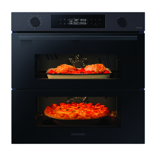 Samsung Nv7b4540vbb Forno Ad Incasso Dual Cook Flex™ Serie 4 76 L A+ Black Inox