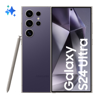 Samsung Galaxy S24 Ultra Smartphone Ai, Display 6.8'' Qhd+ Dynamic Amoled 2x, Fotocamera 200mp, Ram 12gb, 512gb, 5.000 Mah, Titanium Violet