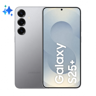 Samsung Galaxy S25+ Smartphone Ai, Display 6.7'' Qhd+ Dynamic Amoled 2x, Fotocamera 50mp, Ram 12gb, 256gb, 4.900 Mah, Silver Shadow