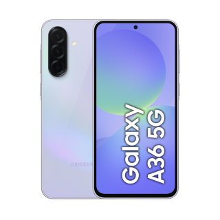 Samsung Galaxy A36 5g, Smartphone con Funzioni Intelligenti, Display Super Amoled 6.7”, 6gb Ram, 128gb, Camera 50mp, Batteria 5.000 Mah, Ip67, Awesome Lavender