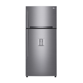 Lg Gtf744pzped Frigorifero Doppia Porta, Classe E, 509l, Wi-fi, Dispenser Acqua, Inox