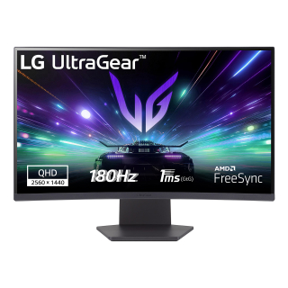 Lg Monitor Gaming Ultragear 27gs60qn da 27" Quad Hd Curvo 1ms 180hz