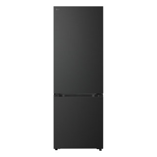 Lg Gbbw726cev Frigorifero Combinato Fit & Max 70cm, Classe C, 465l, Ai Fresh, Wi-fi, Metal Fresh, Door Cooling, Black Steel