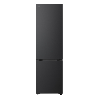 Lg Gbbs726aev Frigorifero Combinato Fit & Max 60cm, Classe A, 375l, Ai Inverter, Black Steel