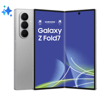 Samsung Galaxy Z Fold7 Smartphone Ai, Ram 12gb, 256gb, Display 6,5"/8'', Camera 200mp, Batteria a Lunga Durata, Silver Shadow