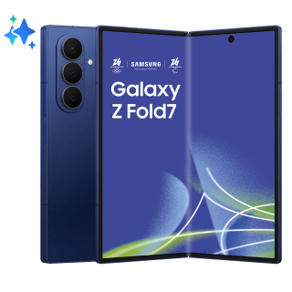 Samsung Galaxy Z Fold7 Smartphone Ai, Ram 12gb, 512gb, Display 6,5"/8", Camera 200mp, Batteria a Lunga Durata, Blue Shadow