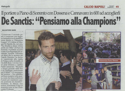 Negozio Mastellone oggi
